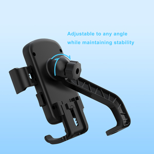 Soporte del sistema de comunicación de la motocicleta Black - Product Image 2