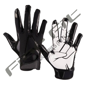 Guantes de Fútbol Americano Personalizados al por Mayor con Nombre, Impermeables, con Agarre Duradero, Marca Personalizada, Servicio OEM, Nuevo Ingreso para Deportes - Product Image 1