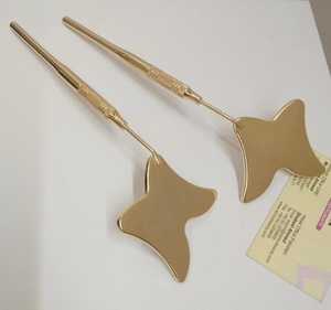 Miroir de maquillage de cils en forme de papillon professionnel personnaliser miroir de cils miroir d'extension de cils en acier inoxydable de haute qualité - Product Image 1