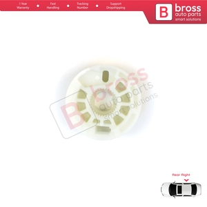 V1BWR5223 Window Regulator Repair <b>Cable</b> Roll <b>Gear</b> Reel Wheel Pulley Rear Right Door for Ceed Cee'd MK2 JD 2012-2018 5-Door 83460 - Product Image 4