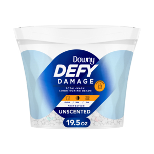 Downy DEFY Damage Total Wash Conditioning Beads Adoucissant solide non parfumé de 19.5 oz pour vêtements - Product Image 1