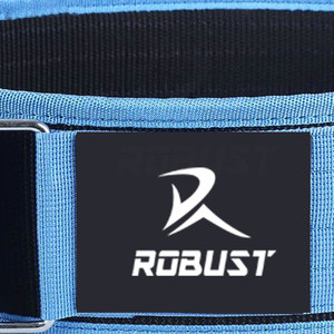 Professional Breathable Lightweight <b>Nylon</b> & Neoprene Weightlifting Belt for Unisex Gym Workout Back Support <b>Hook</b> Loop Closure - Product Image 5