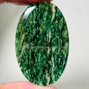 100% naturel vert Aventurine Cabochon forme mixte Quartz pierre précieuse en vrac pour la fabrication de bijoux ovale cristal bijoux - Product Image 4