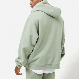 Survêtements pour hommes de qualité supérieure, streetwear, 100% coton, logo personnalisé, ensemble de jogging pour la course à pied en plein air, léger - Product Image 3