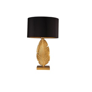 hot sale decorative antique Table <b>Lamp</b> with metal base cotton shade for home decor living room bedroom decor - Product Image 4