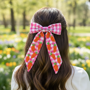 Diadema Deportiva Bordada con Cuentas Hechas a Mano en los Colores del Equipo, Estilo Estadio, Accesorios para el Cabello con Lazos de Cocodrilo - Product Image 5