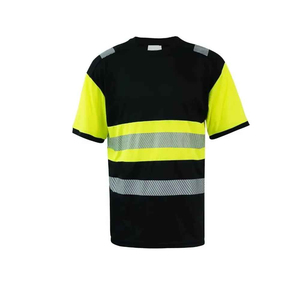 High Visibility Reflective Safety Customized Printing Logo Fabric Running Tape Safety <b>T</b> <b>Shirts</b> Men Made in Pakistan for Boys - Product Image 1