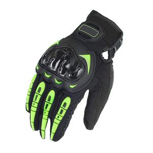 Guantes de Motocicleta de Cuero Clásicos Modernos de Primera Calidad Unisex, Absorción de Impactos de Grado Profesional - Product Image 6