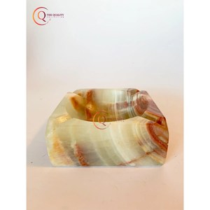 Cendrier en marbre sculpté à la main Cendrier multicolore résistant à la rouille Accessoires pour fumeurs élégants pour Resort & Hotel - Product Image 4
