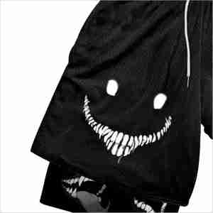 New Design Double <b>Layer</b> Compression Short Breathable Casual Hoodies 100% Cotton Waterproof Elastic Waist Available in Sizes - Product Image 5