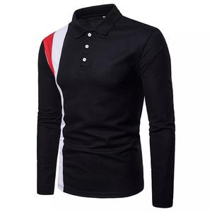 Polo de algodón transpirable, polos elegantes para hombre, polos de lujo de primera calidad con cuello de algodón, diseño profesional ajustado - Product Image 5