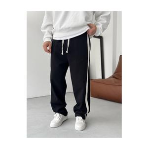 ชุดเซ็ตเสื้อผ้าสตรีทแวร์ผู้ชายไซส์ใหญ่แบบเป็นมิตรกับสิ่งแวดล้อม กางเกงวอร์มและเสื้อฮู้ดดี้ ชุดกีฬา ผลิตตามสั่ง ผ้าฝ้าย 100% สวมใส่สบาย - Product Image 2