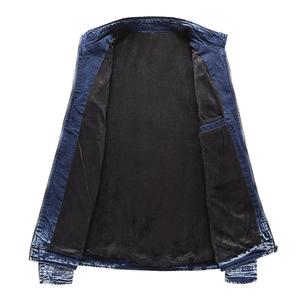 2025 veste en jean élégante pour hommes tenue décontractée OEM vente en gros veste en jean en coton de haute qualité pour hommes à vendre - Product Image 2