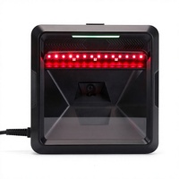 Escáner de Código de Barras 2D Manos Libres MP8000Y, Lector de Códigos QR Omnidireccional USB para Sistema POS de Supermercado, Compatible con Windows y Mac