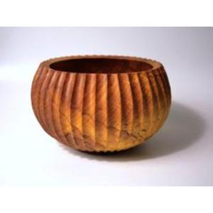 Cuencos grandes de madera hechos de materiales de origen ético para utensilios de cocina ecológicos y sostenibles - Product Image 2