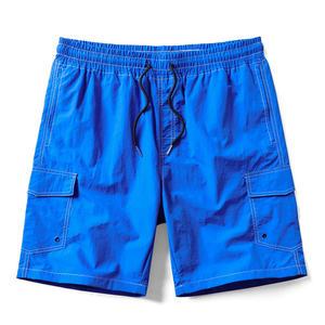 บริการ OEM ขายส่ง กางเกงขาสั้นผู้ชายแบบลำลอง ดีไซน์สั่งทำได้ ผ้าโพลีเอสเตอร์ 100% ผ้าตาข่ายย้อนยุค แห้งเร็ว ระบายอากาศได้ดี เหมาะสำหรับออกกำลังกาย - Product Image 1