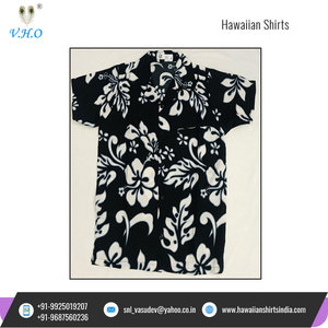 Offre en vrac de haut qualité imprimé numérique hawaïen à manches courtes articles de fête imprimé fleur chemise pour homme à bon prix - Product Image 3