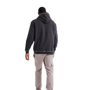 Sudadera con Capucha de Alta Calidad para Hombre, 100% Algodón, Sudadera Térmica de Moda con Técnicas Bordadas, Precio Bajo - Product Image 4