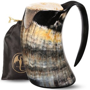 Elegant Look Viking Cultural Designer Best Quality Material Fancy <b>Mug</b> For Drinking Beer Bar And Restaurant Accessories Supplies - Product Image 2