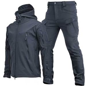 Hot Selling New Fashion Men's <b>Windbreaker</b> Nylon Set Casual Windproof <b>Windbreaker</b> with Custom Logo for Outdoor Activities - Product Image 3