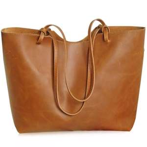 Bolsos de Mano de Cuero Vacuno Genuino para Mujer, Estilo Casual, Gran Capacidad, Impermeables, Ligeros, con Cremallera, Personalizados - Product Image 4