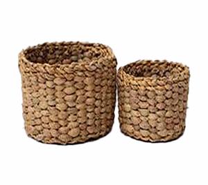 Very Attractive Popular Home Decoration Sea Grass Storage <b>Basket</b> with Handle Made by GJP Bangladesh - Product Image 3