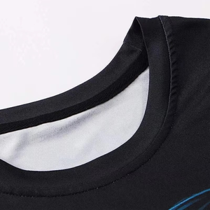 Impression par sublimation personnalisée Respirant Séchage rapide Qualité supérieure Rashguard de compression pour hommes BJJ MMA T-shirt de compression pour l'entraînement en salle de sport - Product Image 4