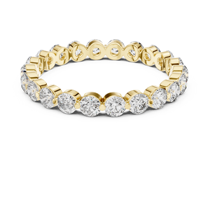 Bague de mariage en diamant zircone 18 carats Design de bijoux élégants - Product Image 6