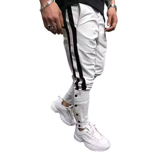 2025 OEM Custom Logo Casual Anti-Wrinkle Sweat <b>Joggers</b> Plain Cotton <b>Slim</b> Fit Breathable Men's Sweatpants - Product Image 6