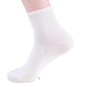 ถุงเท้าผ้าฝ้ายระดับพรีเมี่ยมสำหรับผู้ชายและผู้หญิงถุงเท้าวิ่งสำหรับนักกีฬาระบายอากาศได้ดีใส่ได้ทุกวัน - Product Image 1