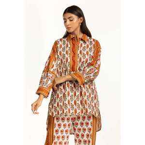 ชุดเสื้อกางเกง IPST-55016 2ชิ้นลายโบฮีเมียนแบบไขว้สำหรับฤดูใบไม้ผลิ/ฤดูร้อน XS M XL XXS XXS - Product Image 3