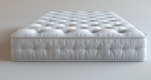 Protège-matelas blanc de qualité supérieure enduit de TPU protecteur doux rempli de coton facile à laver résistant aux taches pour tous les non-tissés unis - Product Image 2