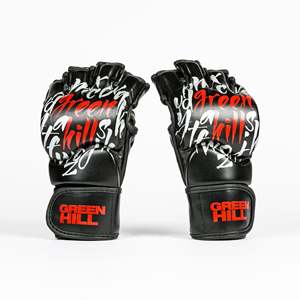 Guantes de MMA HOUND PAW, Equipo de Boxeo Personalizado con Envoltura de Cuero PU para las Manos, Guantes de Sparring en Tallas 10oz 12oz 14oz 16oz, Logotipo Personalizado - Product Image 1