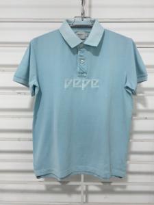 Bouton 100% coton pour homme pour polo avec logo personnalisé, confortable, respirant, col montant, nouveau design décontracté, manches courtes - Product Image 2