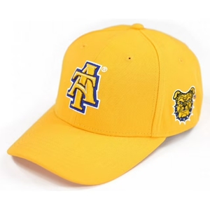 Gorra de béisbol NC A & T Aggies con logotipo de Bulldog y marca icónica A & T - Product Image 1