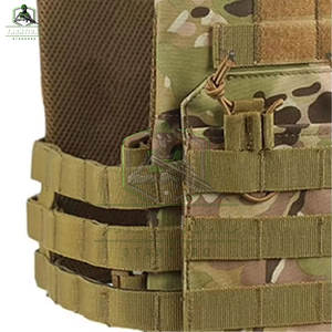 Gilet tactique respirant et confortable avec logo personnalisé, en nylon/polyester, équipement de haute qualité - Product Image 4