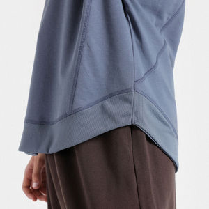 T-shirts en jersey pour femmes de grande taille avec bouton Haut à demi-manches ajusté de couleur pure pour femmes coupe ample 2026 - Product Image 5