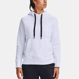 Sudaderas con capucha gruesas Plain High Quality White Heavyweight Ladies Hoodies Mujeres - Product Image 3