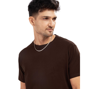 Conjunto de Camiseta y Pantalones Cortos para Hombre INDEX APPAREL, Cuello Redondo, Color Marrón, Tejido Transpirable de Algodón, Estilo Casual de Verano, Personalizable - Product Image 5