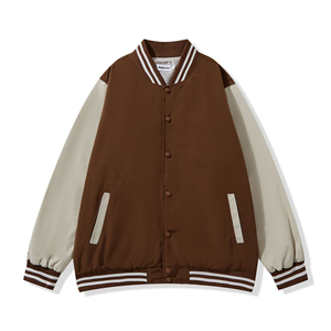 Vente en gros d'uniformes de baseball unisexes de logo personnalisé de haute qualité Varsity Letterman Blousons d'aviateur pour les étudiants d'université OEM personnalisé - Product Image 2