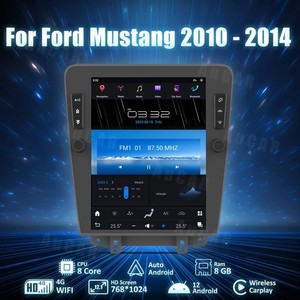 Aucar 12.1 ''Tesla Style Android 13วิทยุติดรถยนต์ระบบนำทาง GPS เครื่องเล่นสเตอริโอสำหรับรถยนต์ฟอร์ดมัสแตง2010-2014 - Product Image 3