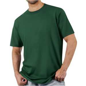 T-shirt en coton de haute qualité pour hommes pour l'été Basic O-Neck Casual Top Washed Technique New Classic Style - Product Image 1