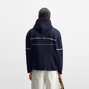Ropa de calle personalizada, chándal Vintage lavado con ácido, ropa de calle para hombre, Sudadera con capucha y pantalones de chándal de retazos desgastados, conjunto de chándal para hombre - Product Image 6