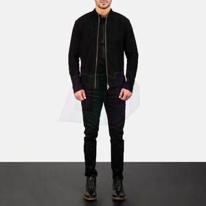 Chaqueta Casual de Gamuza para Hombre, Transpirable, Ecológica, Material Suave, Construcción Cómoda para Uso Diario y Actividades de Temporada - Product Image 5