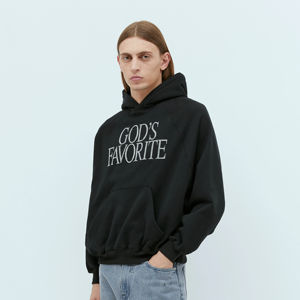 Grueso French Terry Transfer Distress bordado Streetwear Bling Rinestoned Full Zip up con Logo Rhinestone Denim Tears Hoodie - Product Image 1