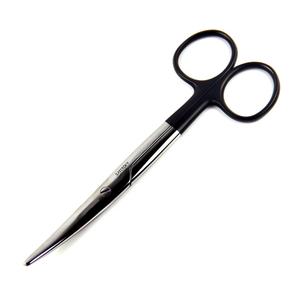 Buy Surgical Instruments Factory Baby SuperCut Scissors 4" (10cm Straight Tips Black <b>Ring</b> Handle Surgical <b>Stainless</b> <b>Steel</b> - Product Image 6