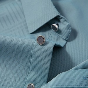 2025 Summer Designer T Shirt Men Short Sleeve Turn <b>Down</b> Collar Anti-wrinkle Soft Men Tshirt for Man Clothes - Product Image 4