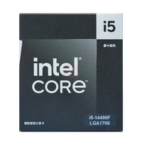 Nouveau CPU In-tel Core i5 14490F 10 Core 16 Threads 4.9Ghz PCIe4.0/5.0 DDR4 Ram DDR5 192G Ordinateur de bureau CPU Gaming PC Processeur