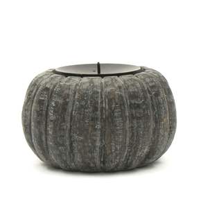 Candelabros en forma de calabaza decorativos de artesanía de madera de Estilo Vintage a la venta a granel de La India - Product Image 1