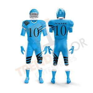 Uniformes de Fútbol Americano Juvenil Color Morado 2025, Camisetas de Sublimación OEM de Alta Calidad - Product Image 2